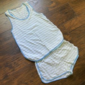 Lake Pajamas Pima-Tank Short Set
